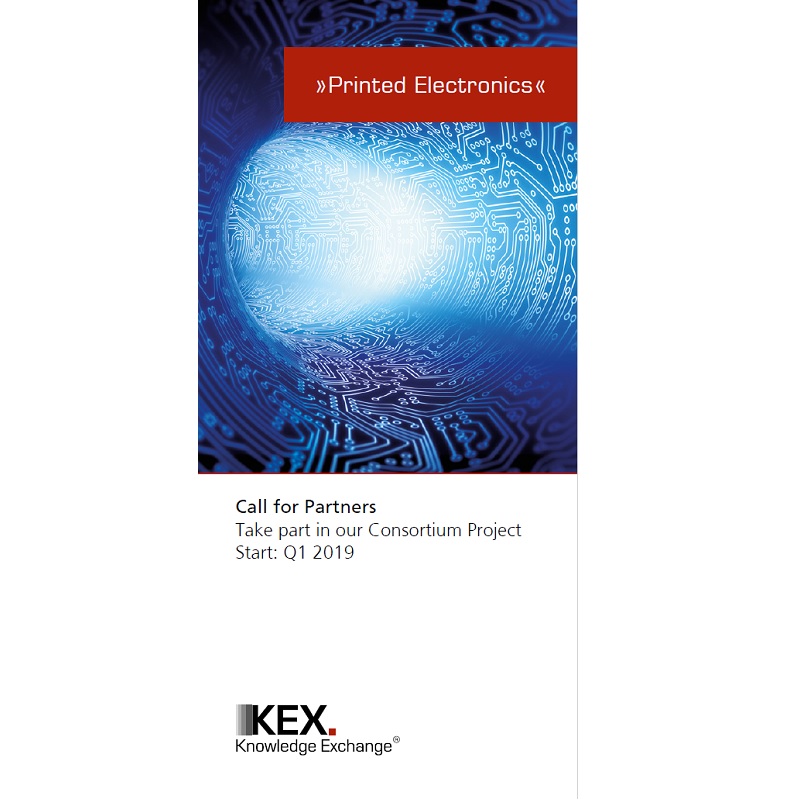 Printed Electronics Consortium Project 2019 KEX Knowledge Exchange AG